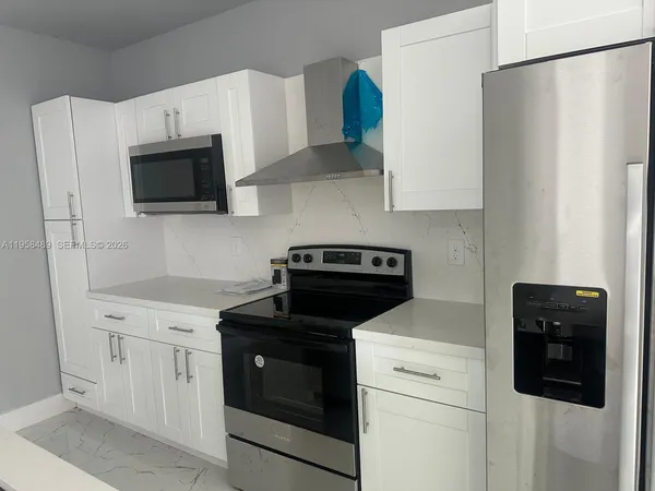 a close view of utility room