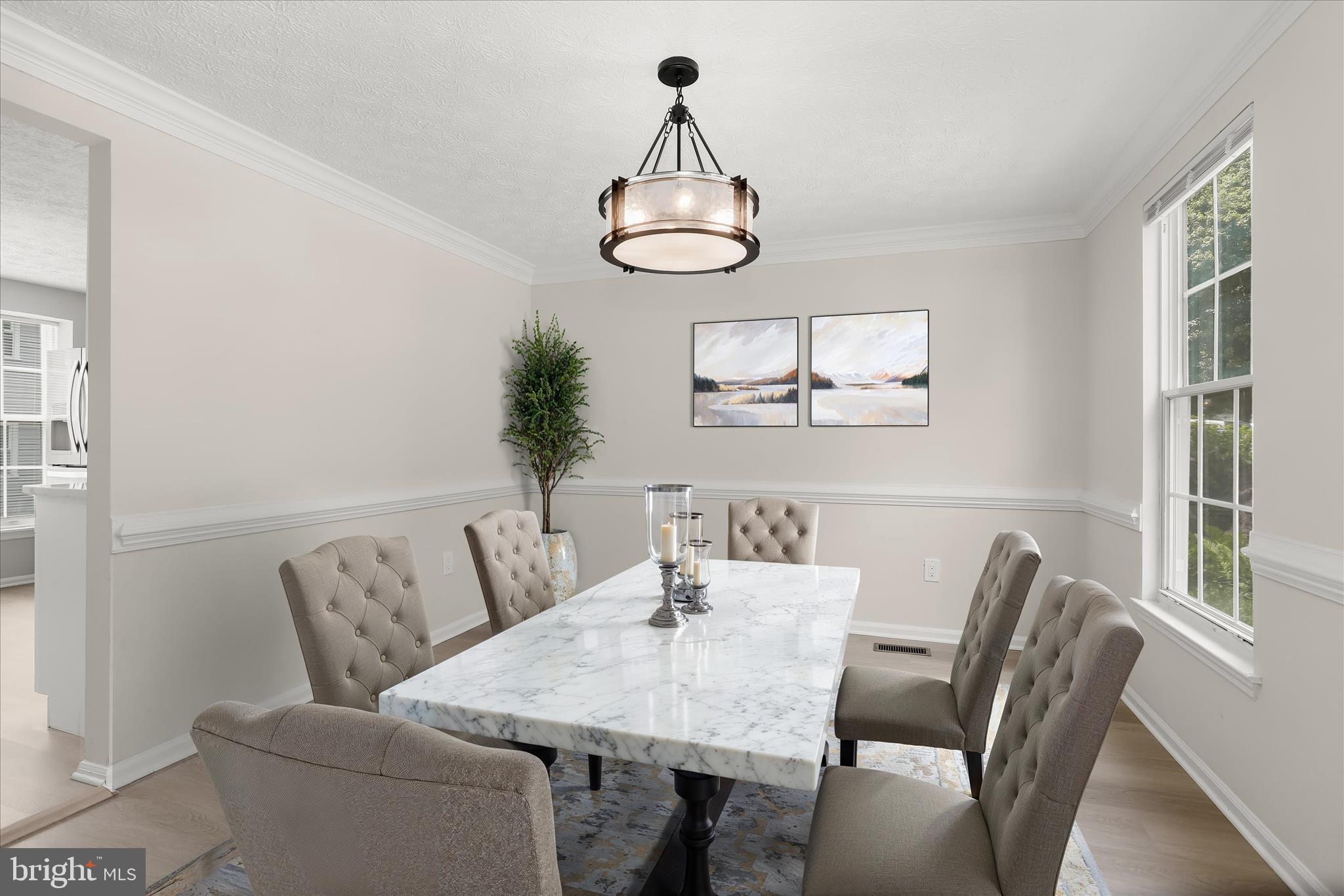 5934 Iron Frame Way Columbia, MD 21044 - Photo 3 of 44 Dining Room Staged Using Virtual Tools