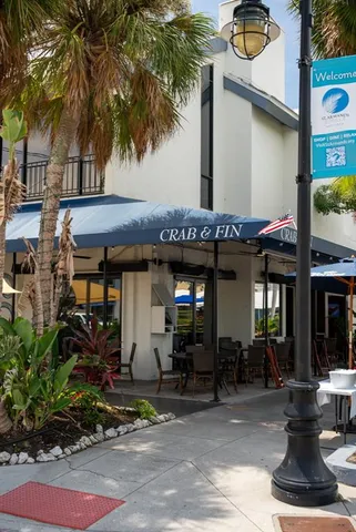 a view of retail shops