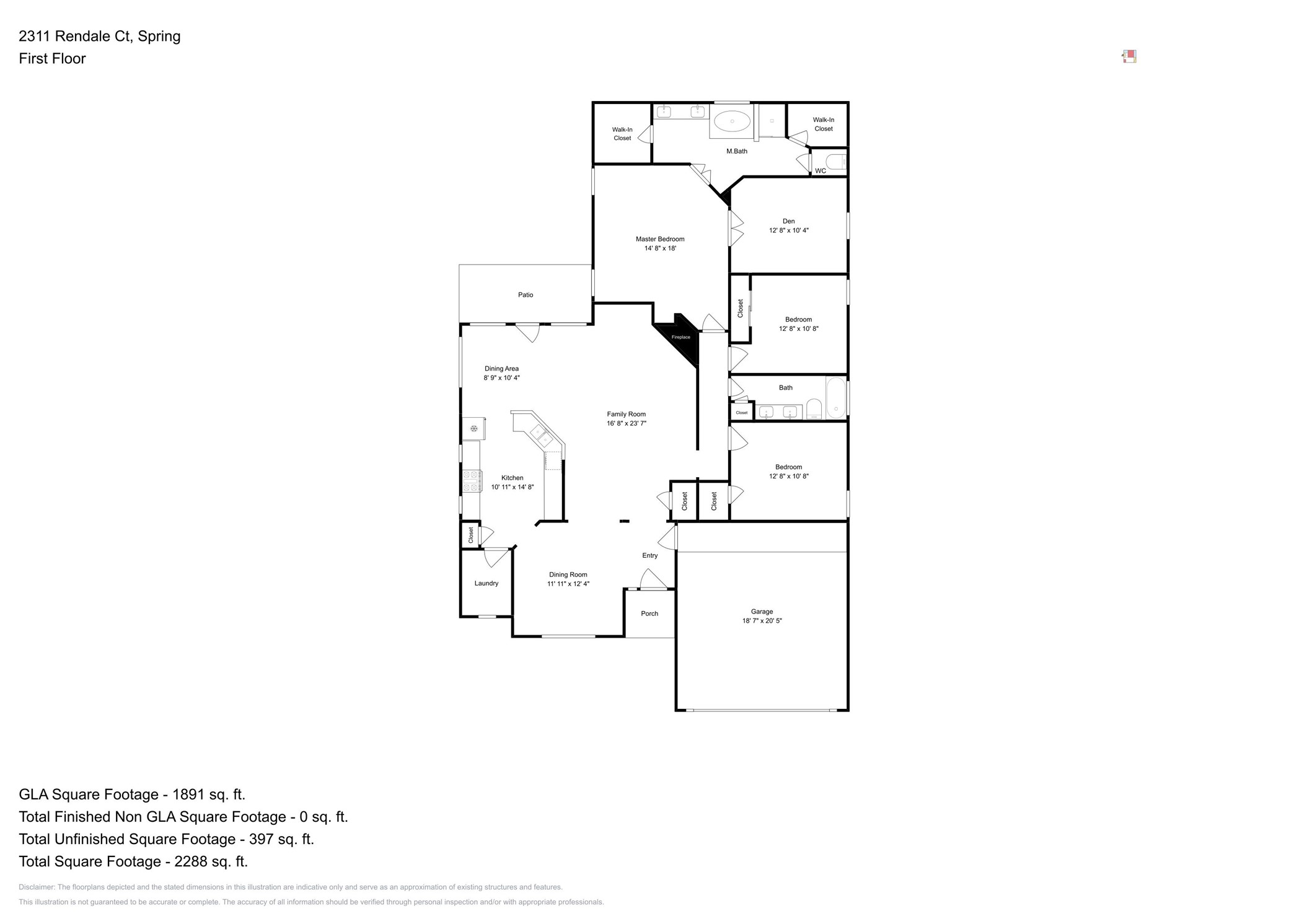 2311 Rendale Court Spring, TX 77388 - Photo 19 of 19