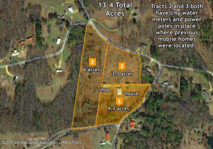 58 Ford Road Batesville, MS 38606 - Photo 3 of 58 3 parcels on Ford Road