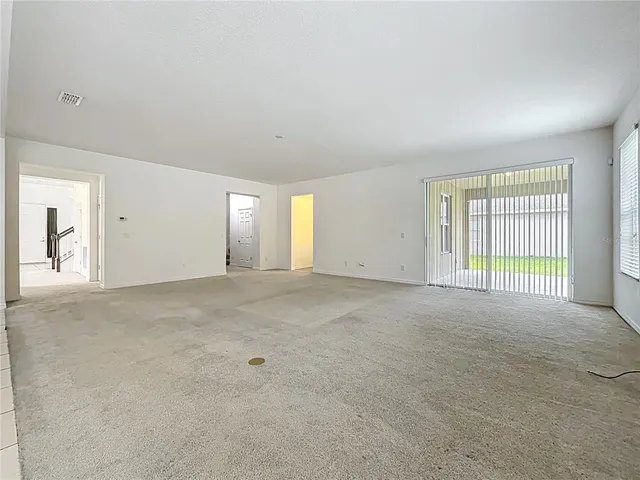 a view of empty room