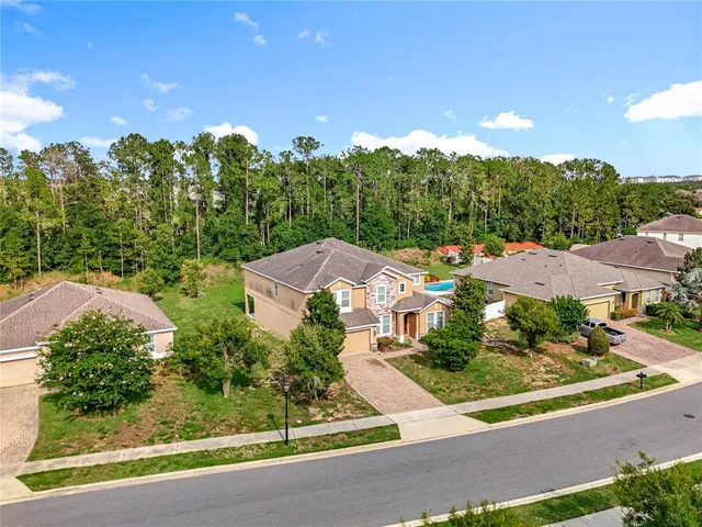 a view of a city with an ocean view