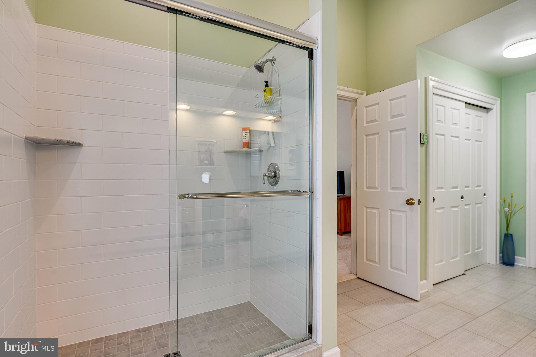 9728 Hidden Valley Road Vienna, VA 22181 - Photo 25 of 56 Large walk-in shower