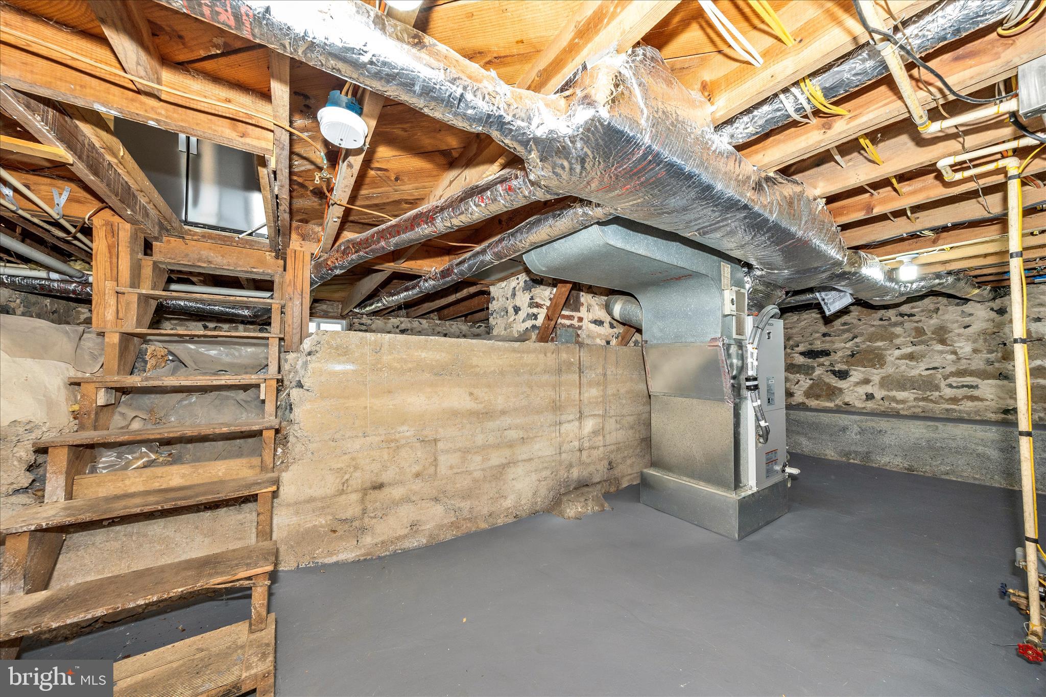 12401 Cedar Ridge Road Williamsport, MD 21795 - Photo 39 of 54 Unfinished Lower Level