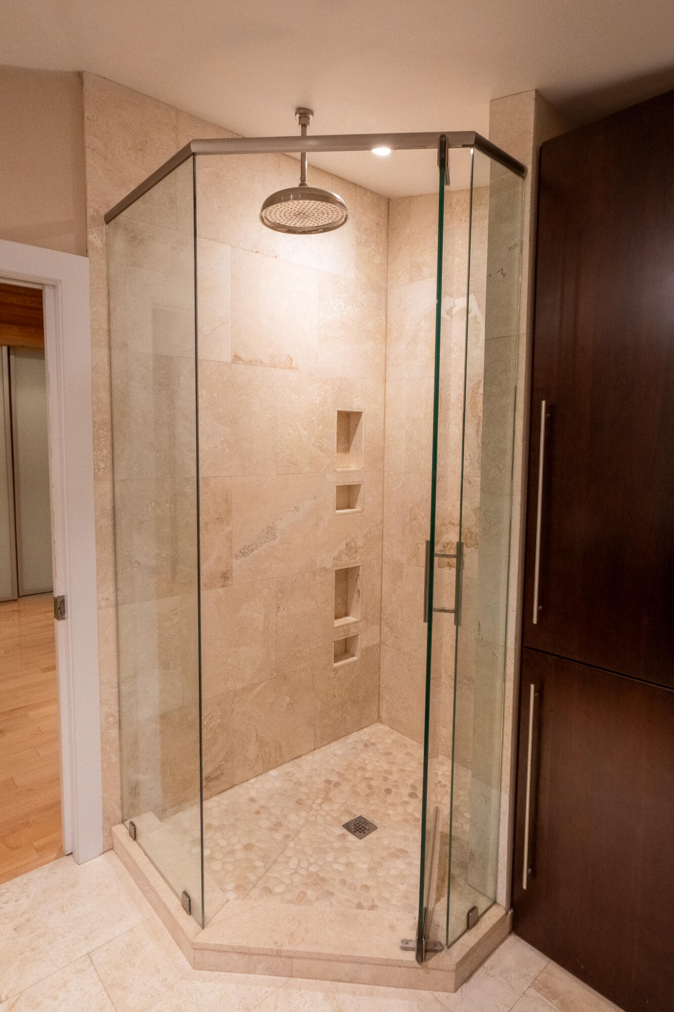 1120 Seminary Street Key West, FL 33040 - Photo 18 of 42 a bathroom with a glass shower door