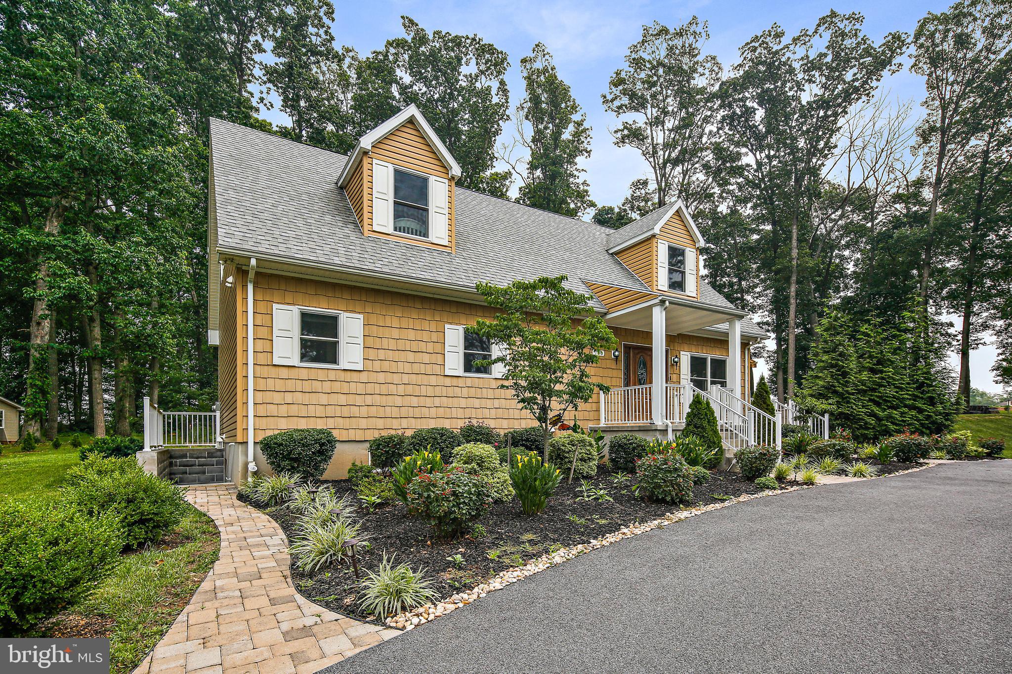 750 Barts Church Road Hanover, PA 17331 - Photo 31 of 56 Front Exterior w/ Landscaping & Walkway