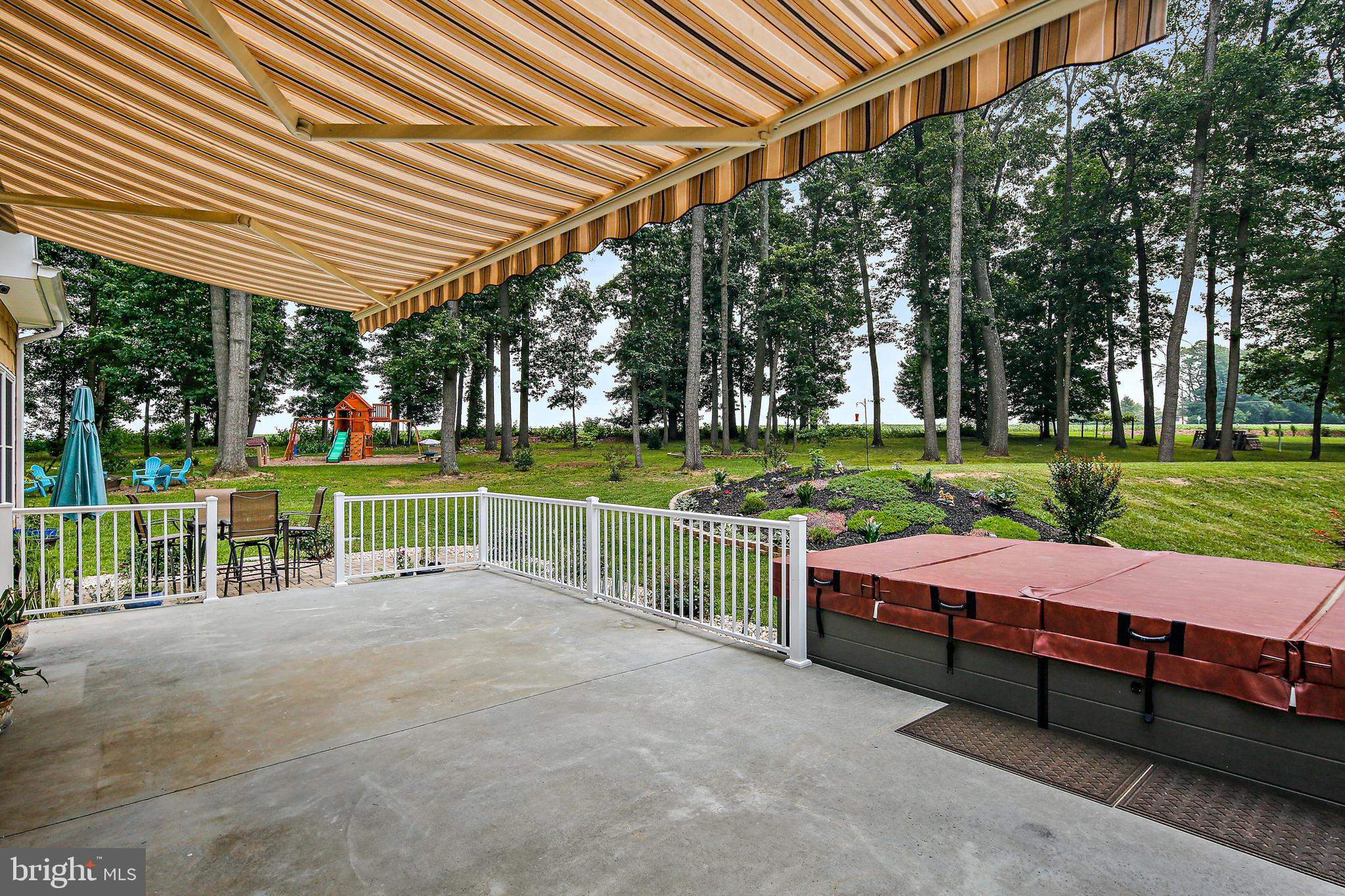 750 Barts Church Road Hanover, PA 17331 - Photo 33 of 56 Rear Patio w/Awning
