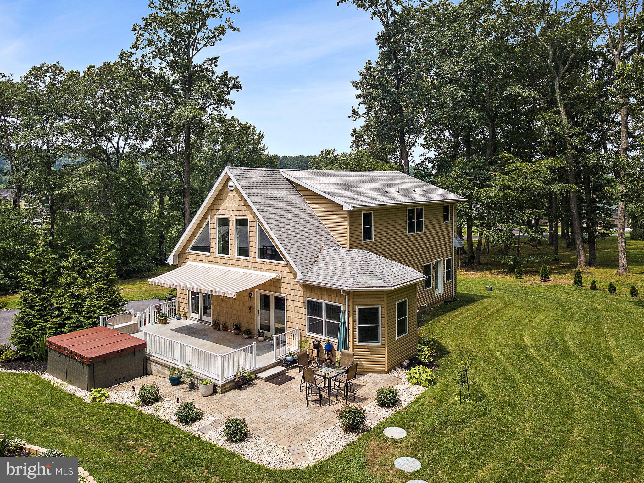 750 Barts Church Road Hanover, PA 17331 - Photo 50 of 56 Aerial View Rear Patio
