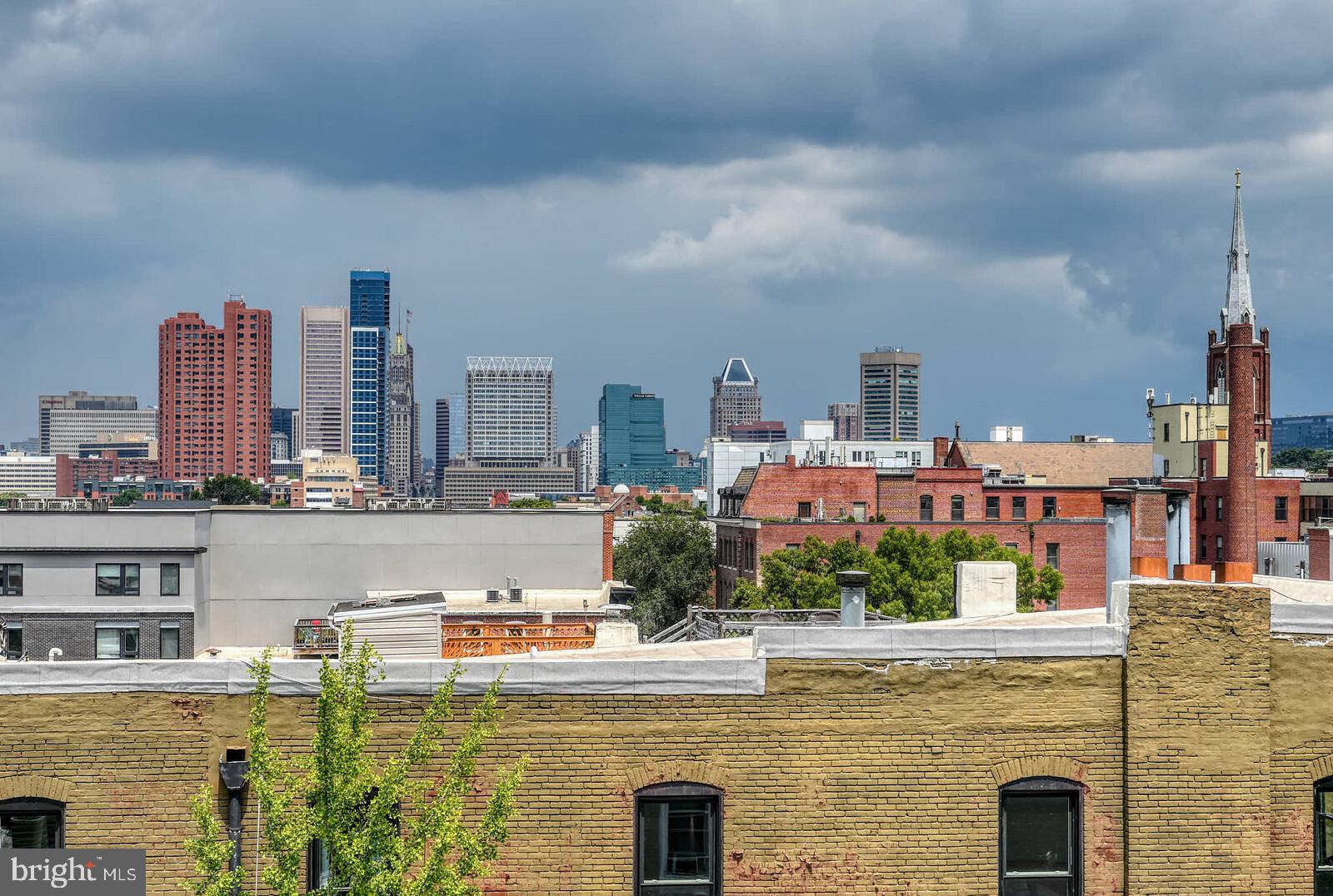 1402 Light Street Baltimore, MD 21230 - Photo 53 of 60 a view of a city with tall buildings