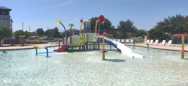 a view of a slide with a slide