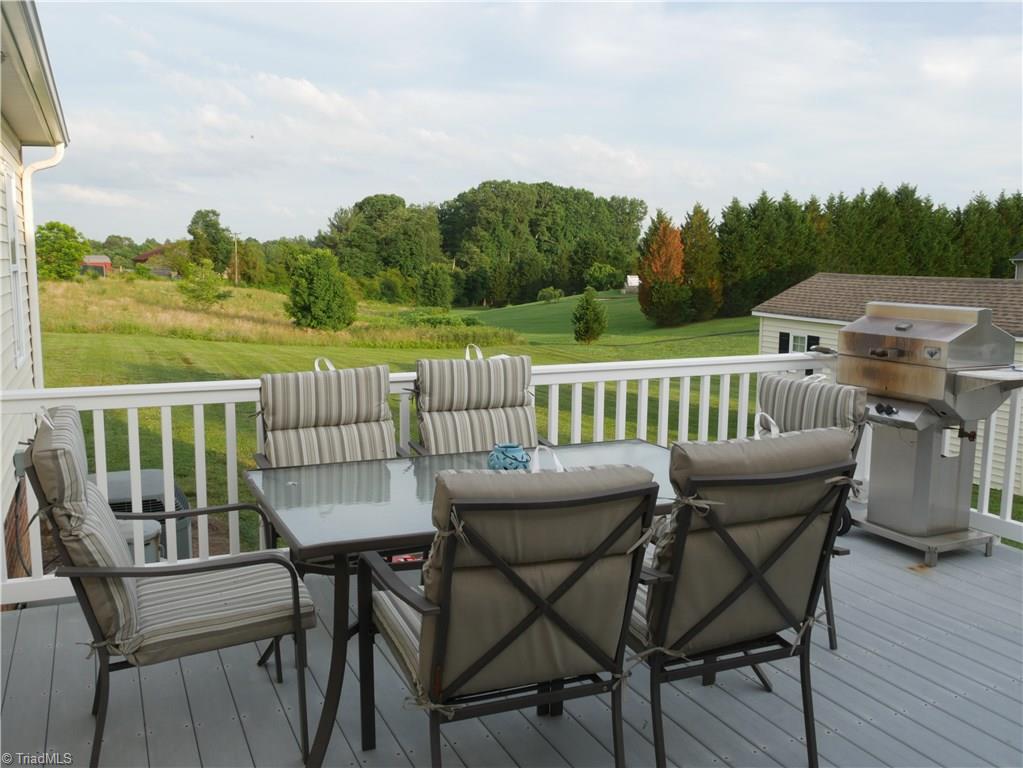 1615 Rosebud Road Walnut Cove, NC 27052 - Photo 15 of 20 Veka Decking on deck with Vinyl Railing.
