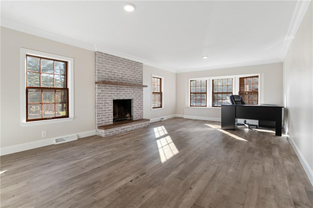 304 West Starz Road Cheswick, PA 15024 - Photo 12 of 48 a living room with furniture and a fireplace