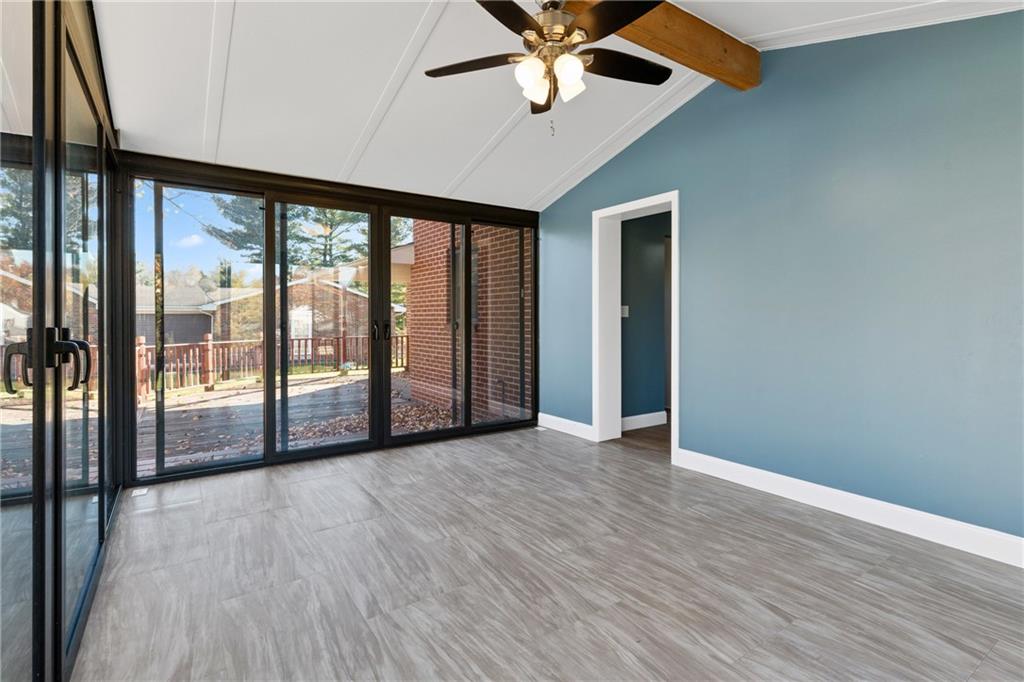 304 West Starz Road Cheswick, PA 15024 - Photo 15 of 48 an empty room with wooden floor and windows
