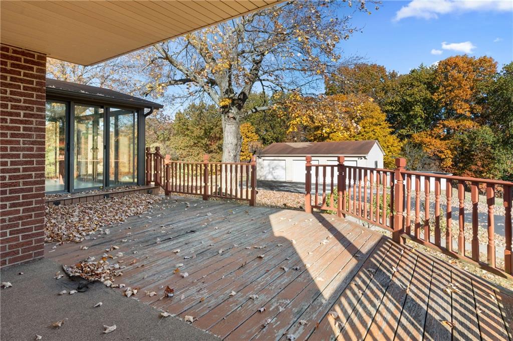304 West Starz Road Cheswick, PA 15024 - Photo 43 of 48 a view of a house with backyard and deck