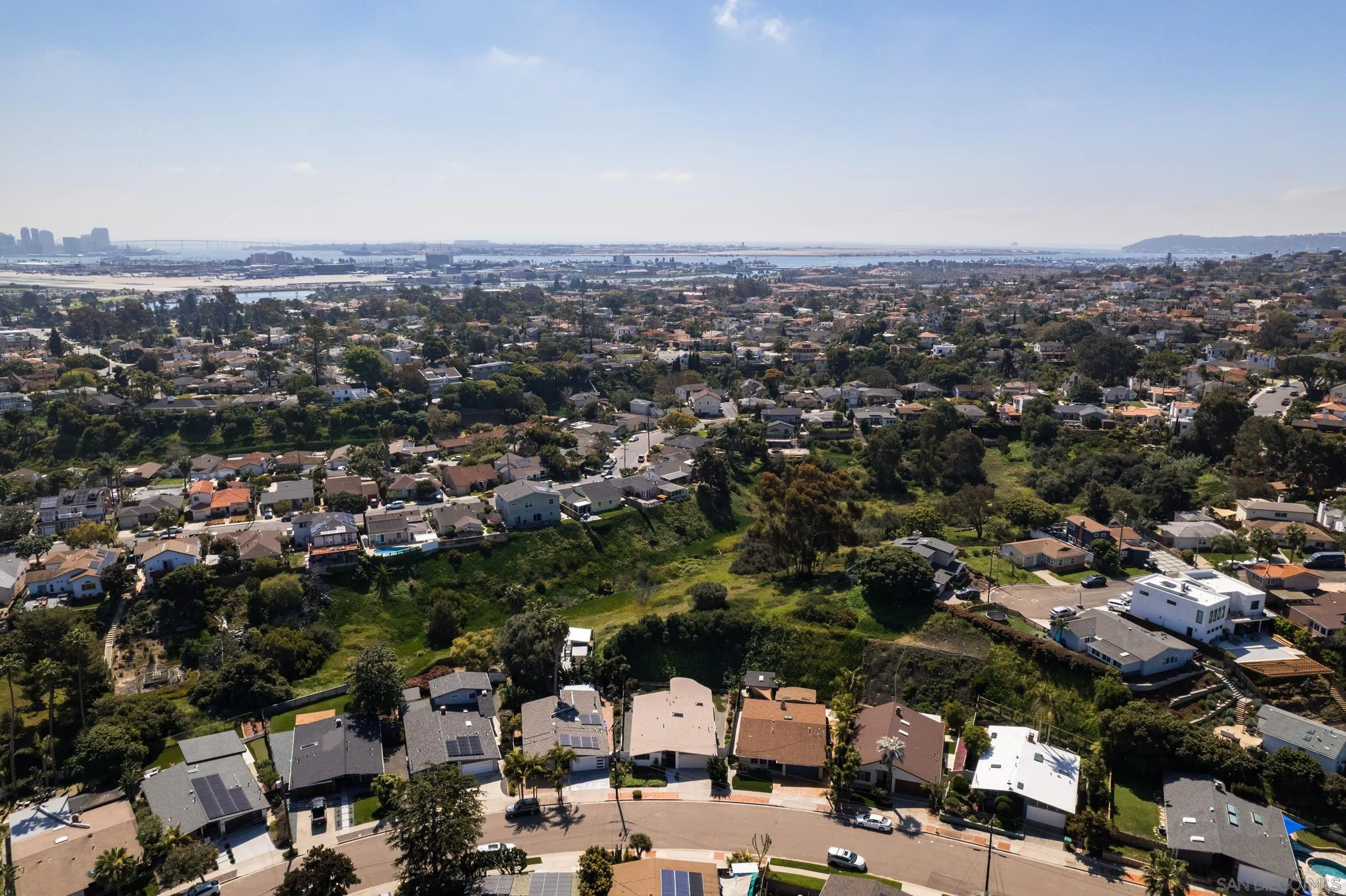 3448 Larga Circle San Diego, CA 92110 - Photo 35 of 36 an aerial view of a city