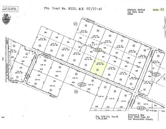 $60,000 | 46042210 Fremontia Road, Adelanto, CA 92301