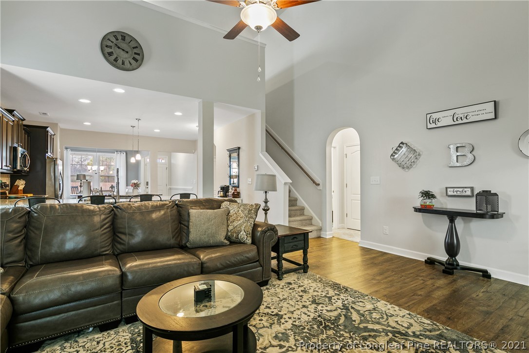 244 Mill Ridge Court Godwin, NC 28344 - Photo 20 of 50 a living room with furniture and a rug