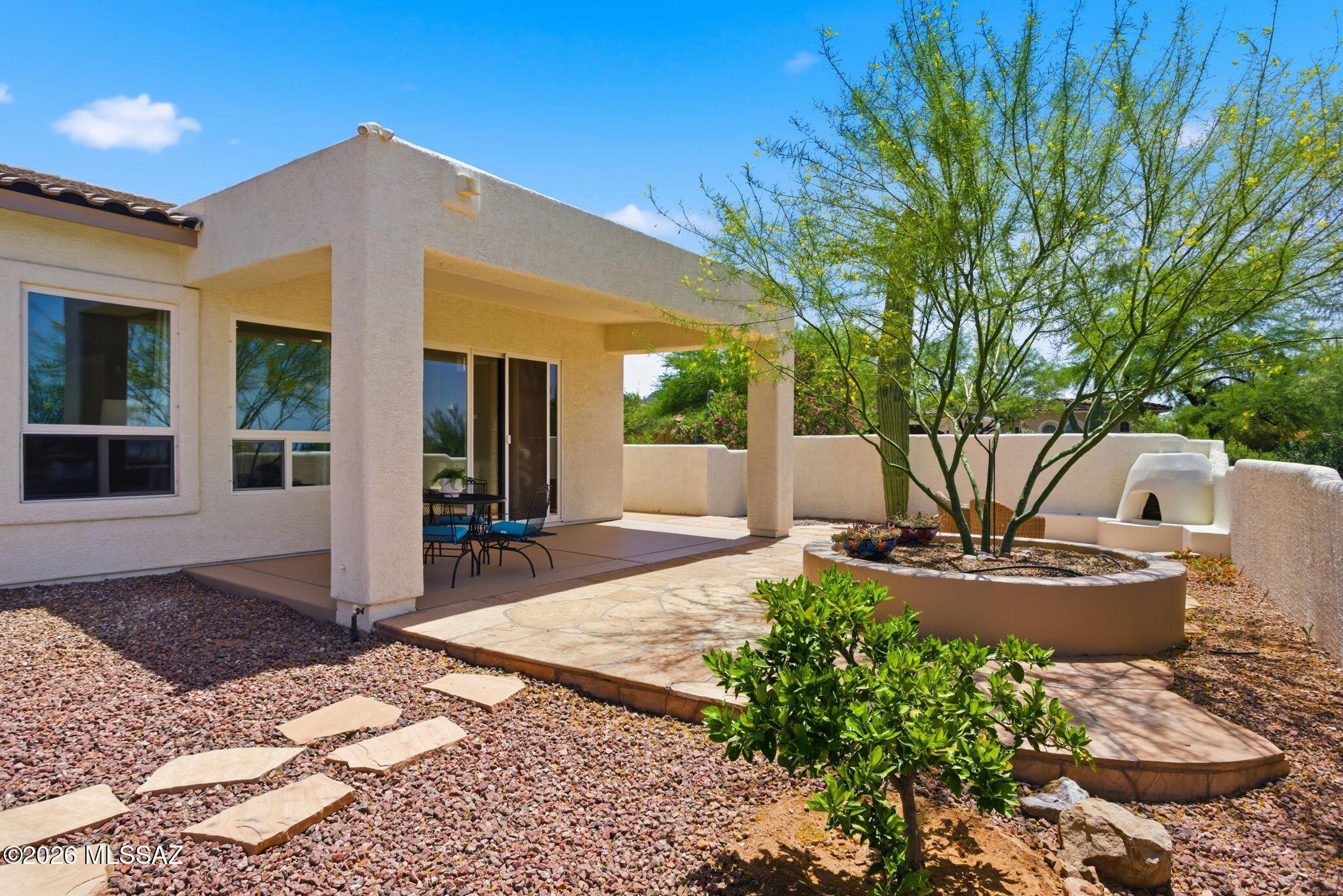 12641 North Rock Creek Road Oro Valley, AZ 85755 - Photo 36 of 48 Covered Patio