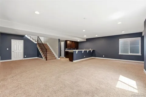 a view of a livingroom with furniture