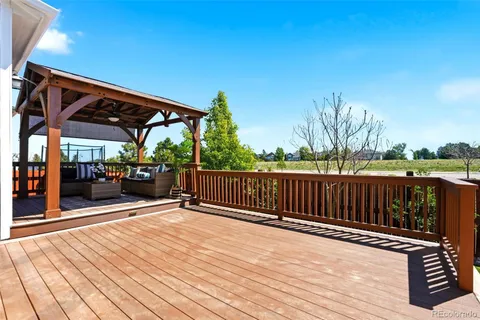 a view of a roof deck
