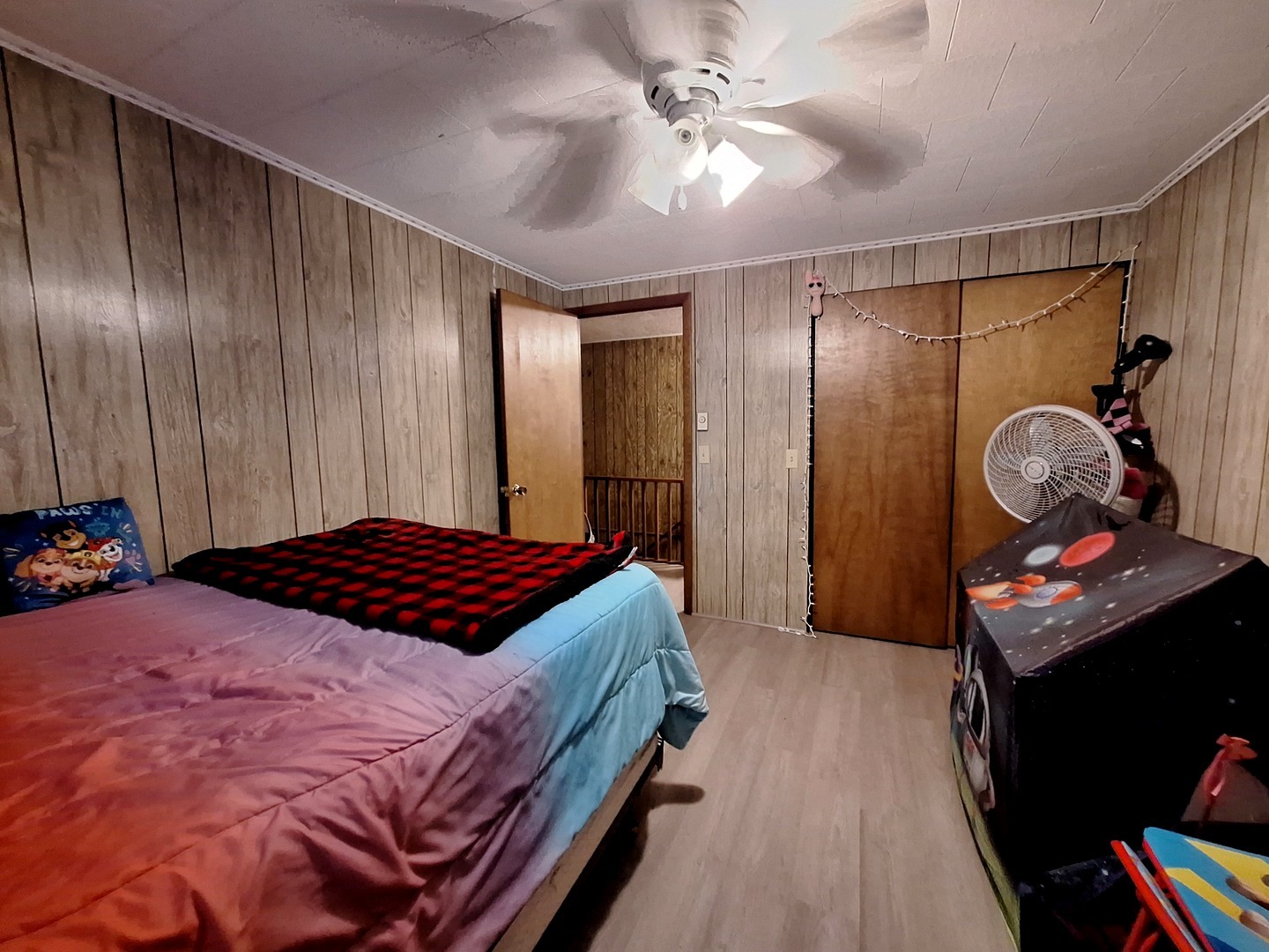 200 Oregon Street Troy Grove, IL 61372 - Photo 22 of 34 a bedroom with a bed and a mirror