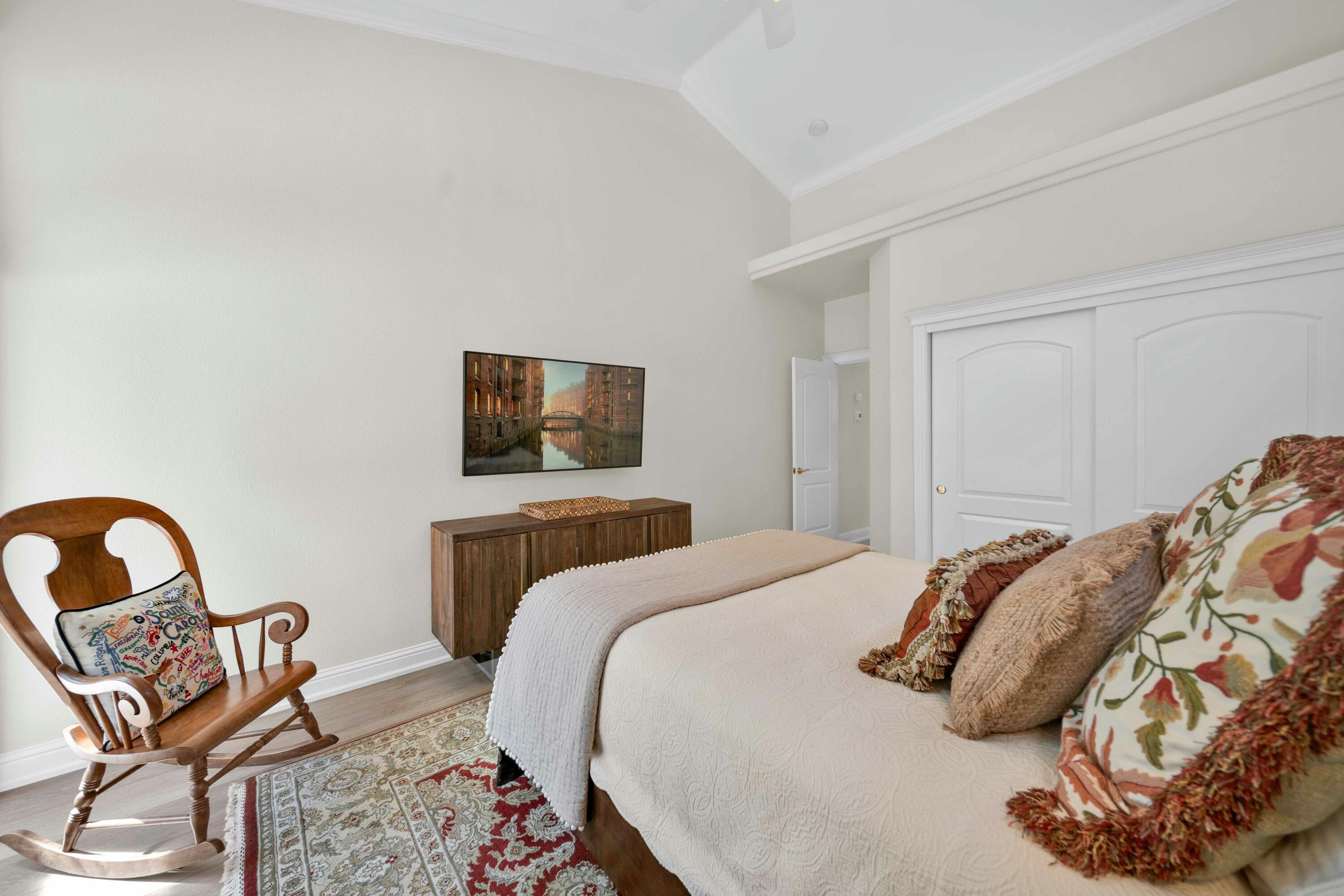 4045 Mt Whitney Way Redding, CA 96002 - Photo 43 of 78 a bedroom with a bed and a chair