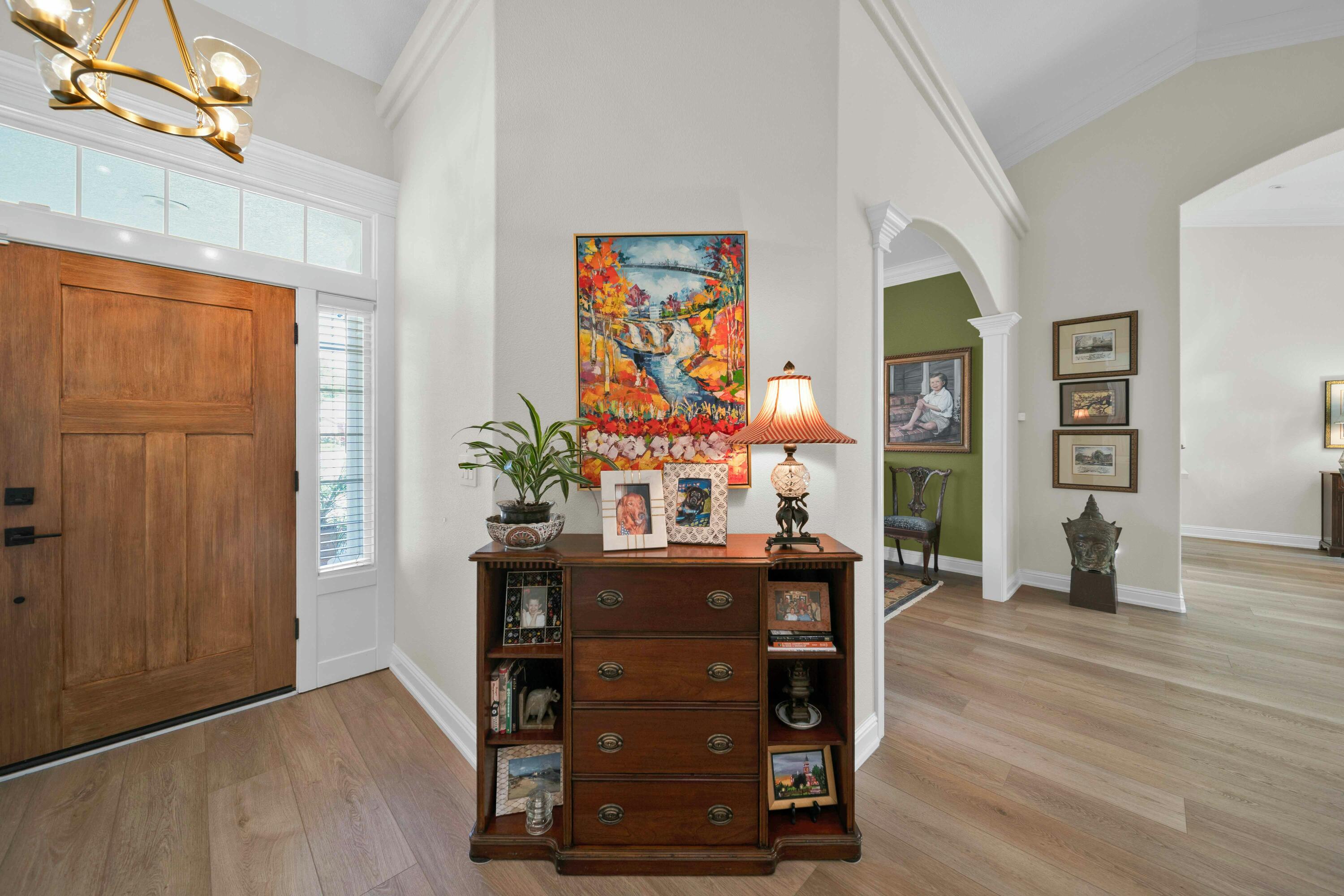 4045 Mt Whitney Way Redding, CA 96002 - Photo 6 of 78 a view of a workspace with furniture and wooden floor
