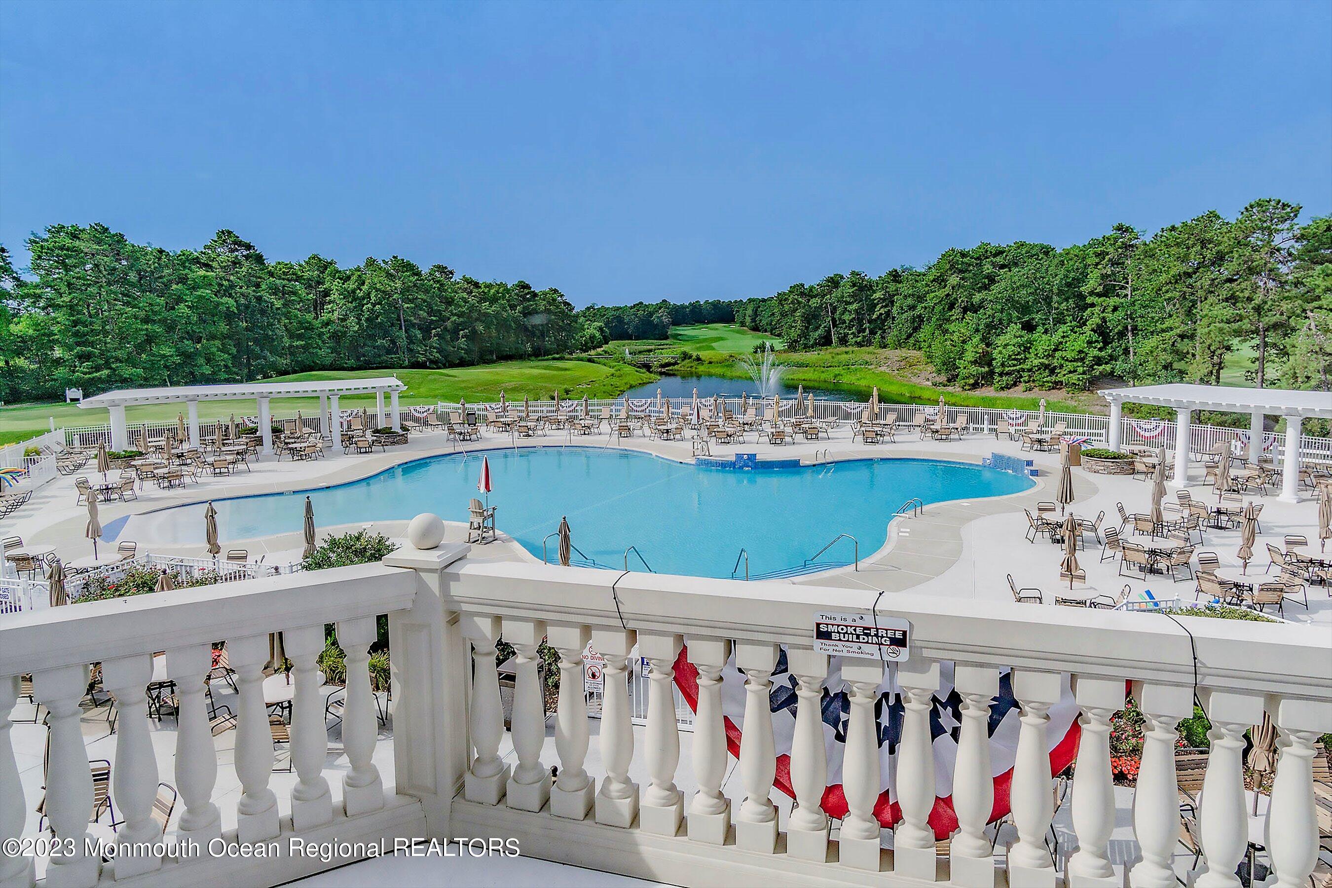 106 Brigantine Boulevard Waretown, NJ 08758 - Photo 53 of 76 Balcony overlooking pool