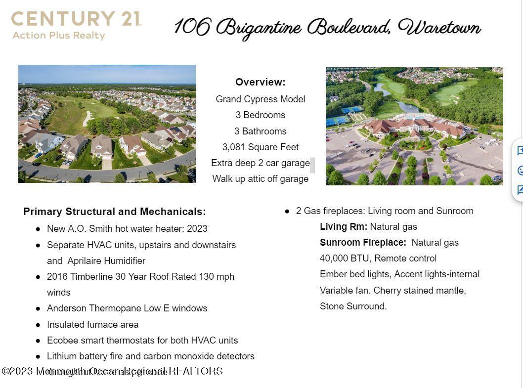 106 Brigantine Boulevard Waretown, NJ 08758 - Photo 5 of 76 Highlight sheet 1- 106 Brigantine