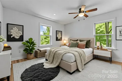 a house with trees in the background