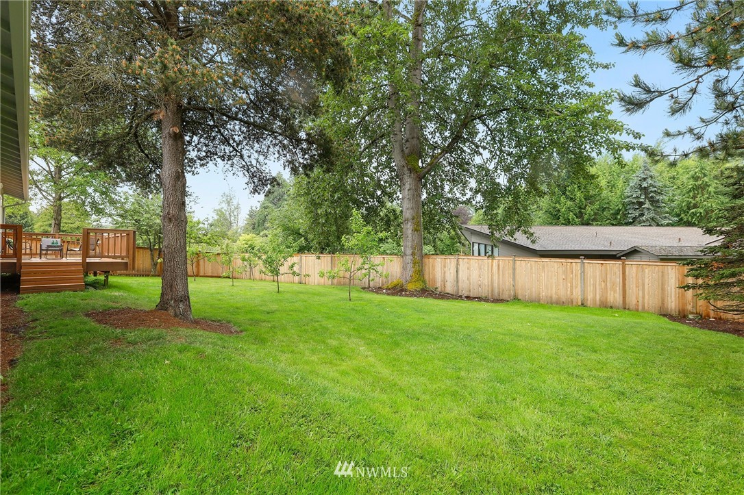 17830 28th Avenue Southeast Bothell, WA 98012 - Photo 20 of 25 a view of a yard with large trees
