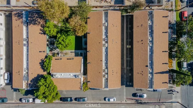 a view of balcony with potted plants