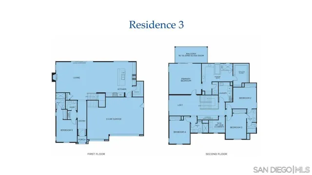 a aerial view of a house