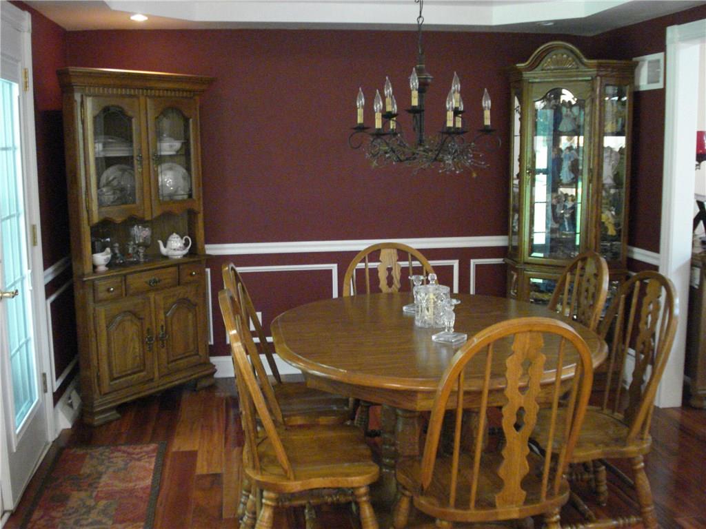 4184 Woodland Road Butler, PA 16002 - Photo 3 of 25 Dining room with Tiger wood flooring