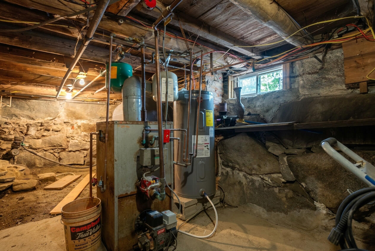 13 Hall Street Anson, ME 04958 - Photo 28 of 32 Basement