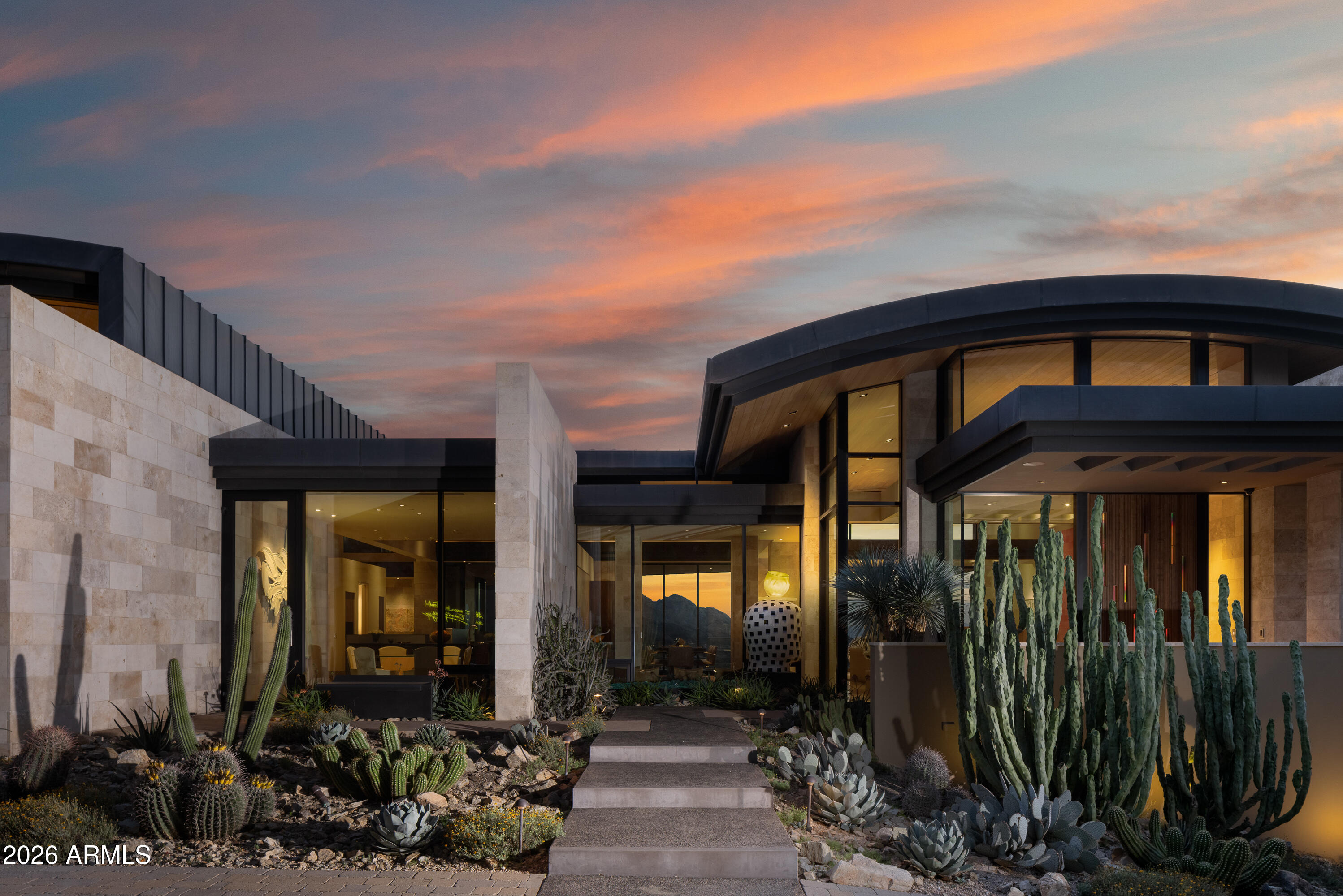 5248 East Arroyo Road Paradise Valley, AZ 85253 - Photo 13 of 31 a front view of a house