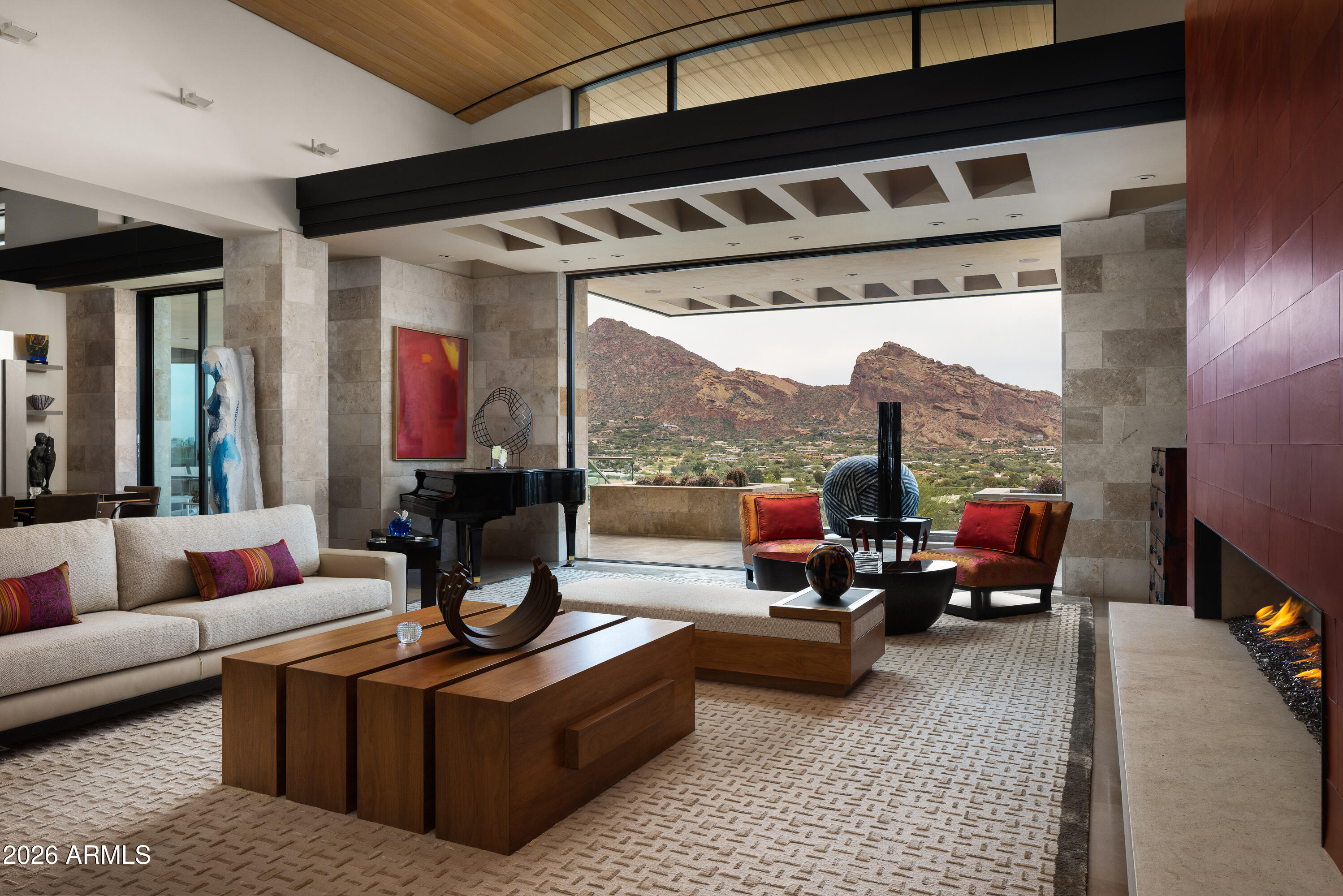 5248 East Arroyo Road Paradise Valley, AZ 85253 - Photo 16 of 31 a living room with furniture