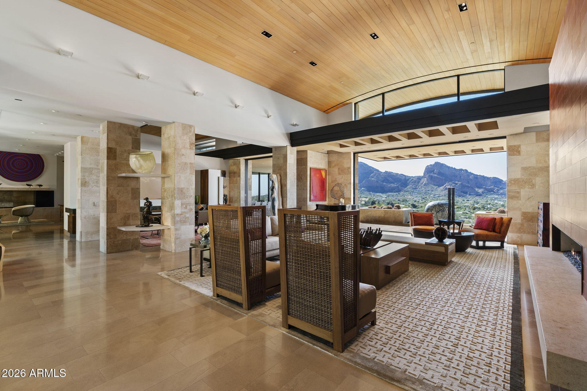 5248 East Arroyo Road Paradise Valley, AZ 85253 - Photo 18 of 31 a living room with furniture