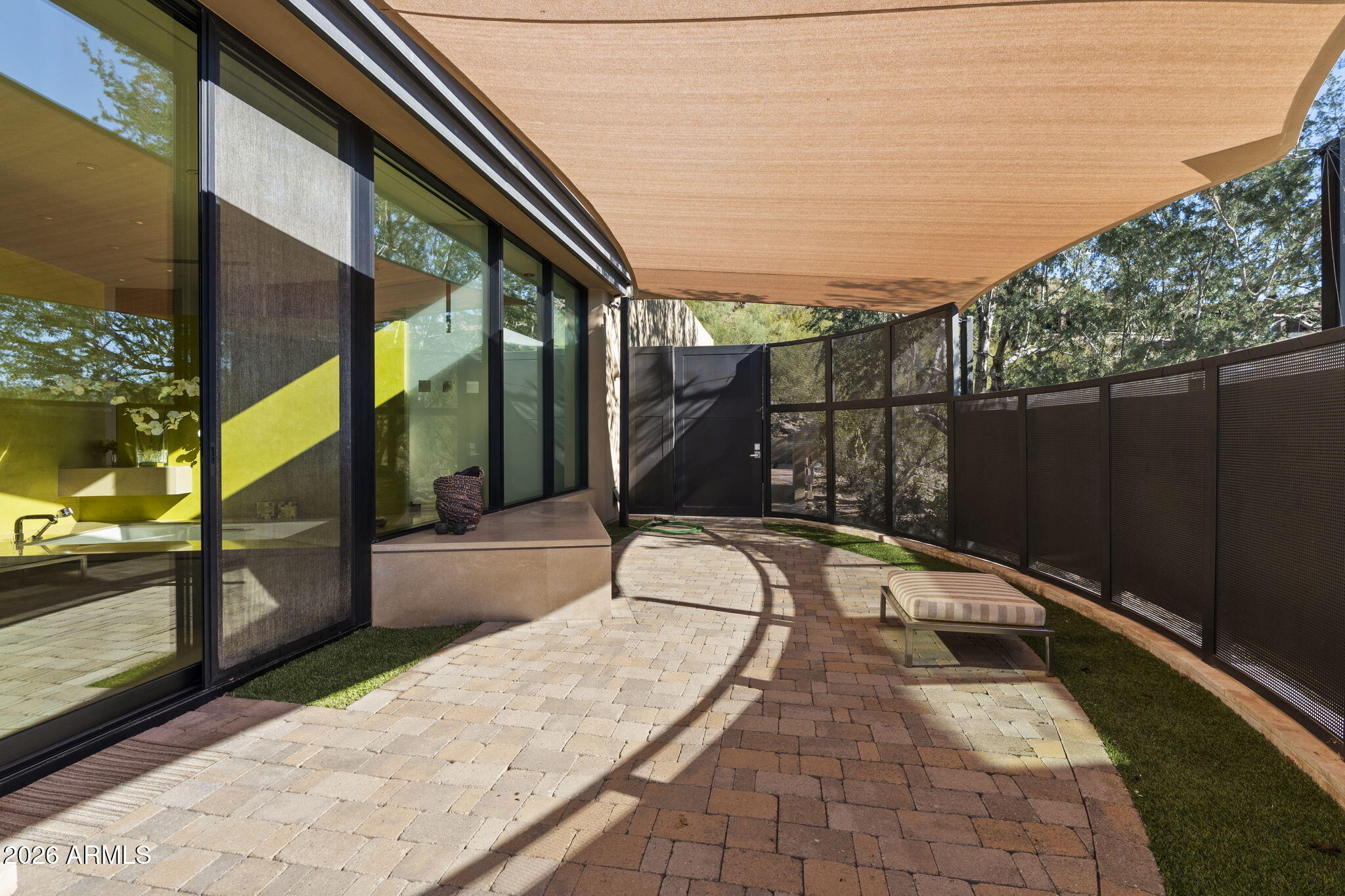 5248 East Arroyo Road Paradise Valley, AZ 85253 - Photo 20 of 31 a view of balcony with couch