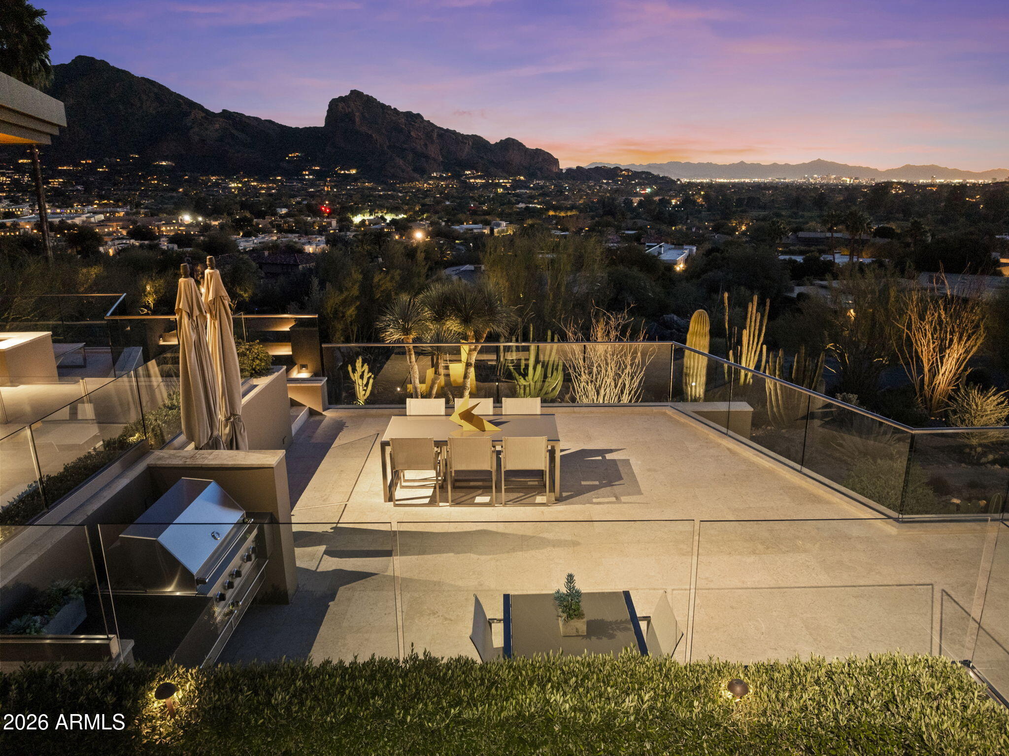 5248 East Arroyo Road Paradise Valley, AZ 85253 - Photo 9 of 31 a view of a balcony with sitting area