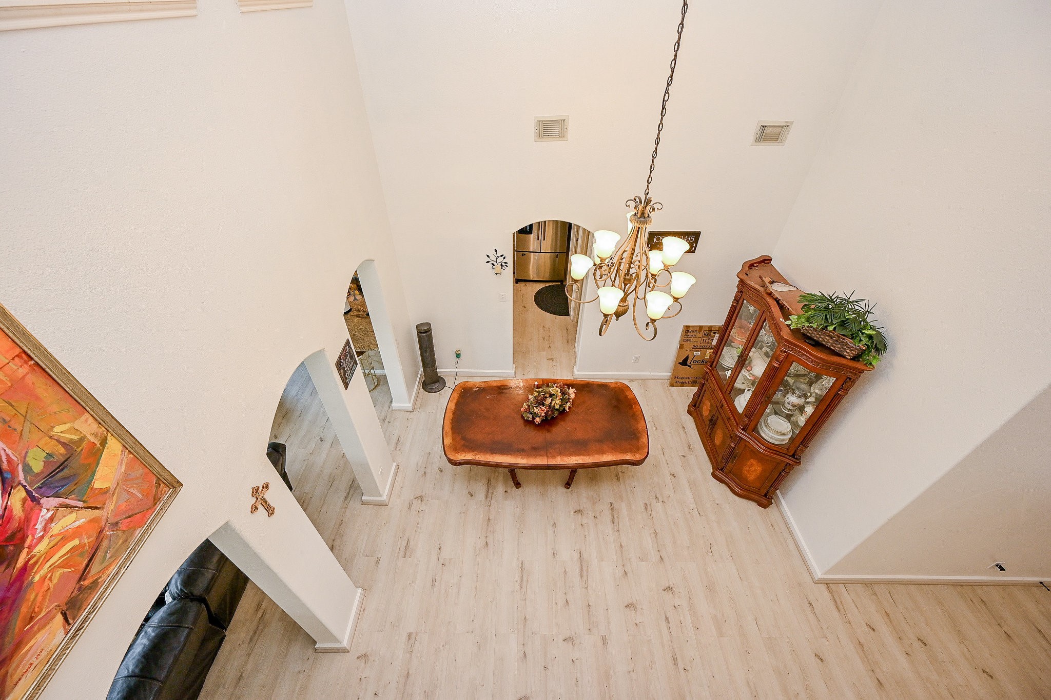 719 Winter Pines Court Spring, TX 77373 - Photo 18 of 20 a living room with furniture and wooden floor