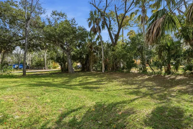 a view of outdoor space with trees