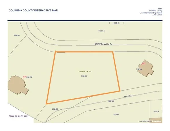 $110,000 | Lot 2 Lowville, Rio, WI 53960