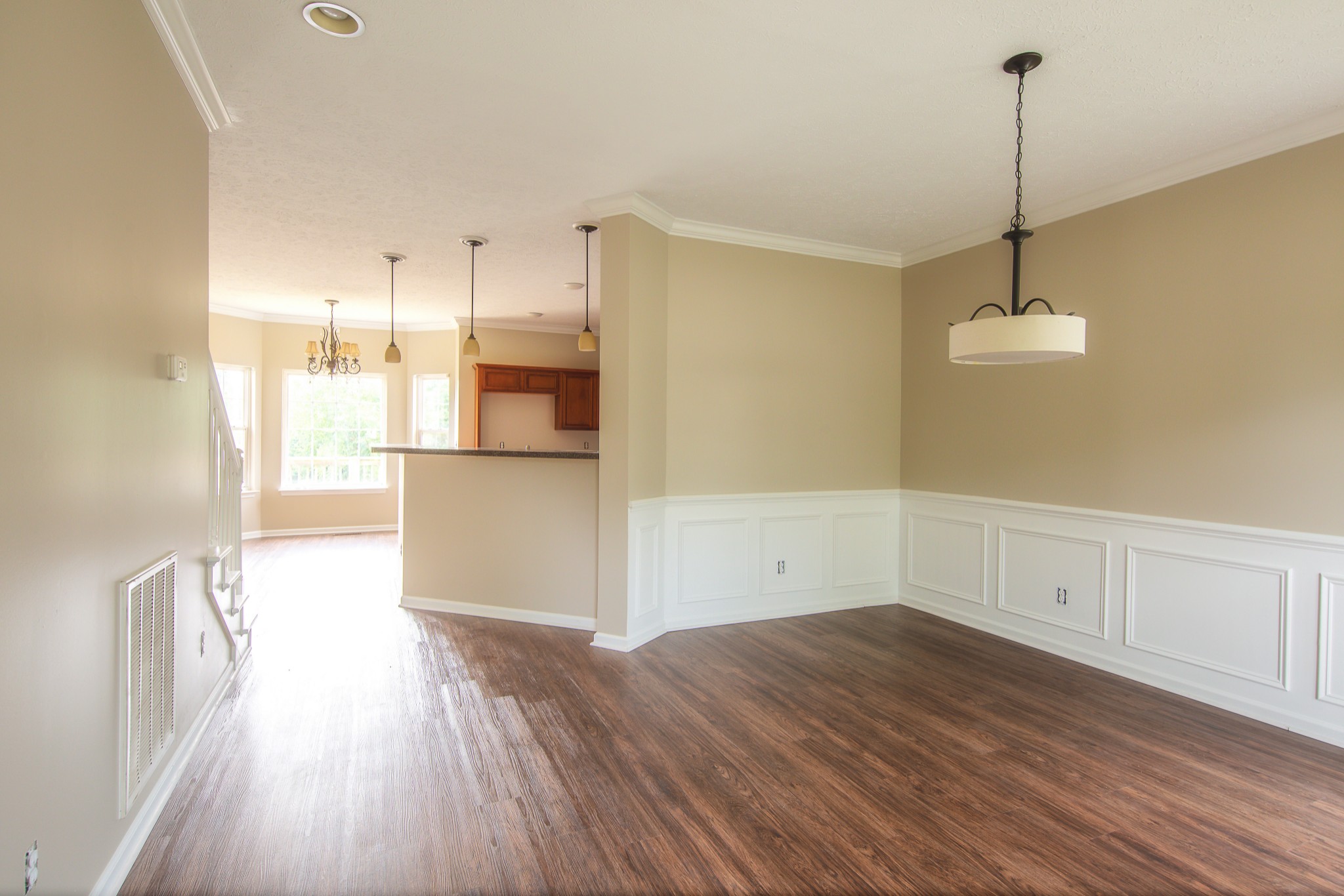 1910 Portway Road Spring Hill, TN 37174 - Photo 3 of 20 a view of a kitchen with wooden floor and a window