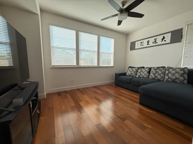 a bathroom with a bathtub and a sink