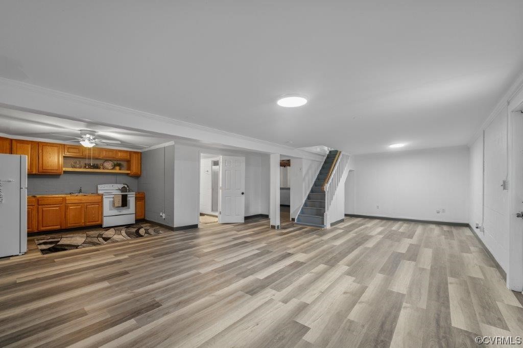 134 Ampthill Road Cartersville, VA 23027 - Photo 46 of 50 a view of a livingroom with a flat screen tv