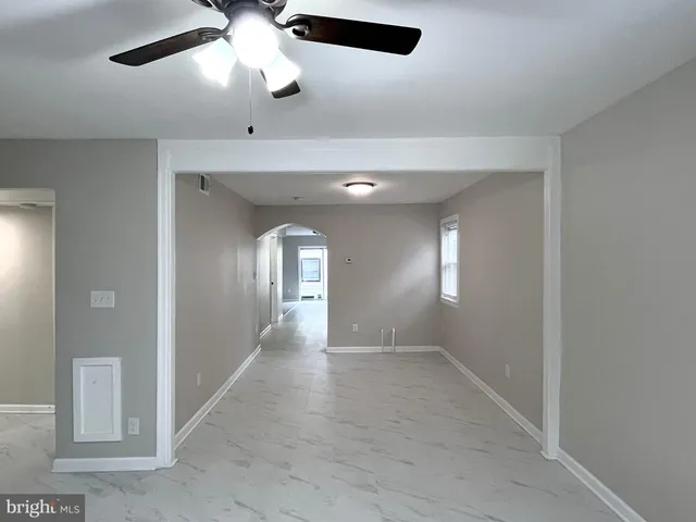 wooden floor in an empty room