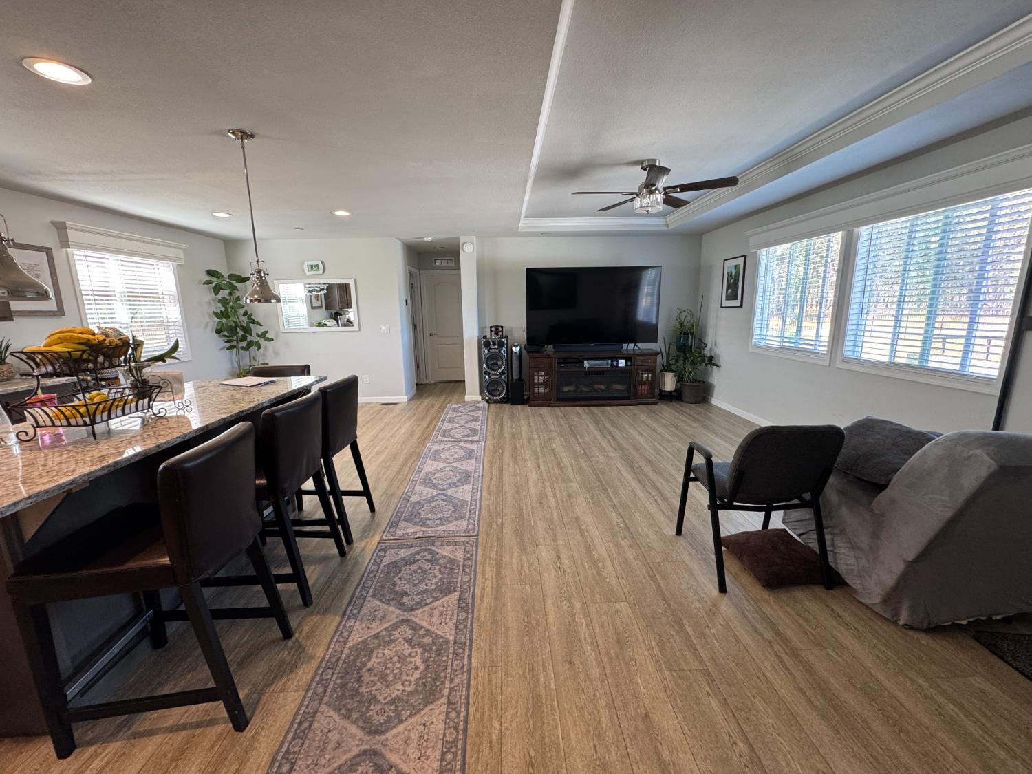 12379 Clay Station Road Herald, CA 95638 - Photo 3 of 14 Looking from MB towards Kitchen and Living areas