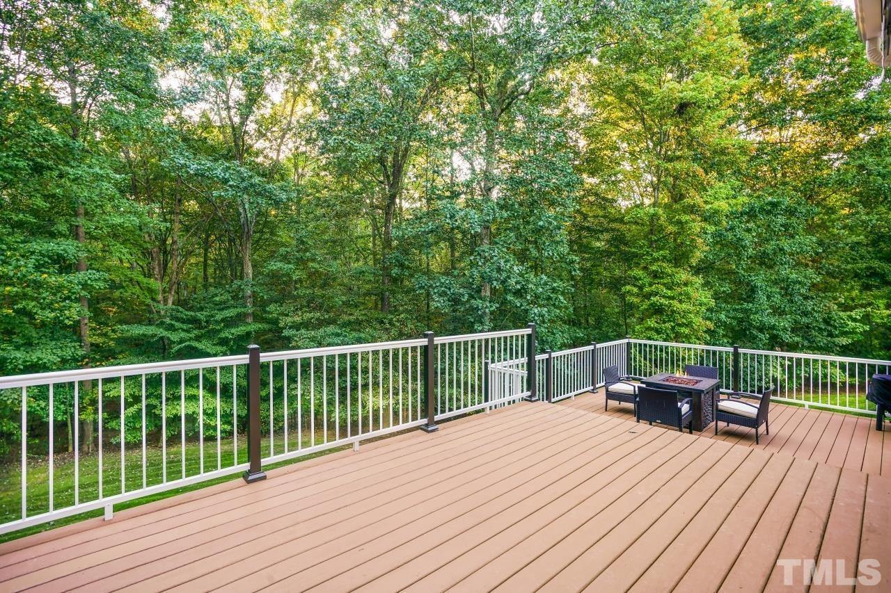 5909 Greenevers Drive Raleigh, NC 27613 - Photo 28 of 30 a view of a two chairs on deck